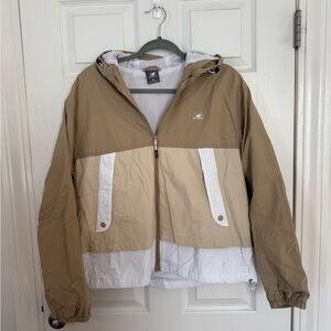 New Balance Tan and White Jacket